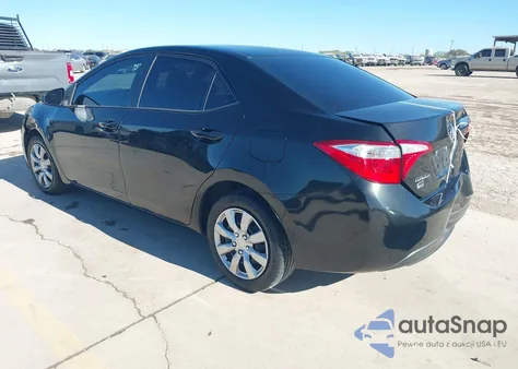 2016 Toyota Corolla Le z USA, uszkodzony, nr VIN 2T1BURHE4GC668093